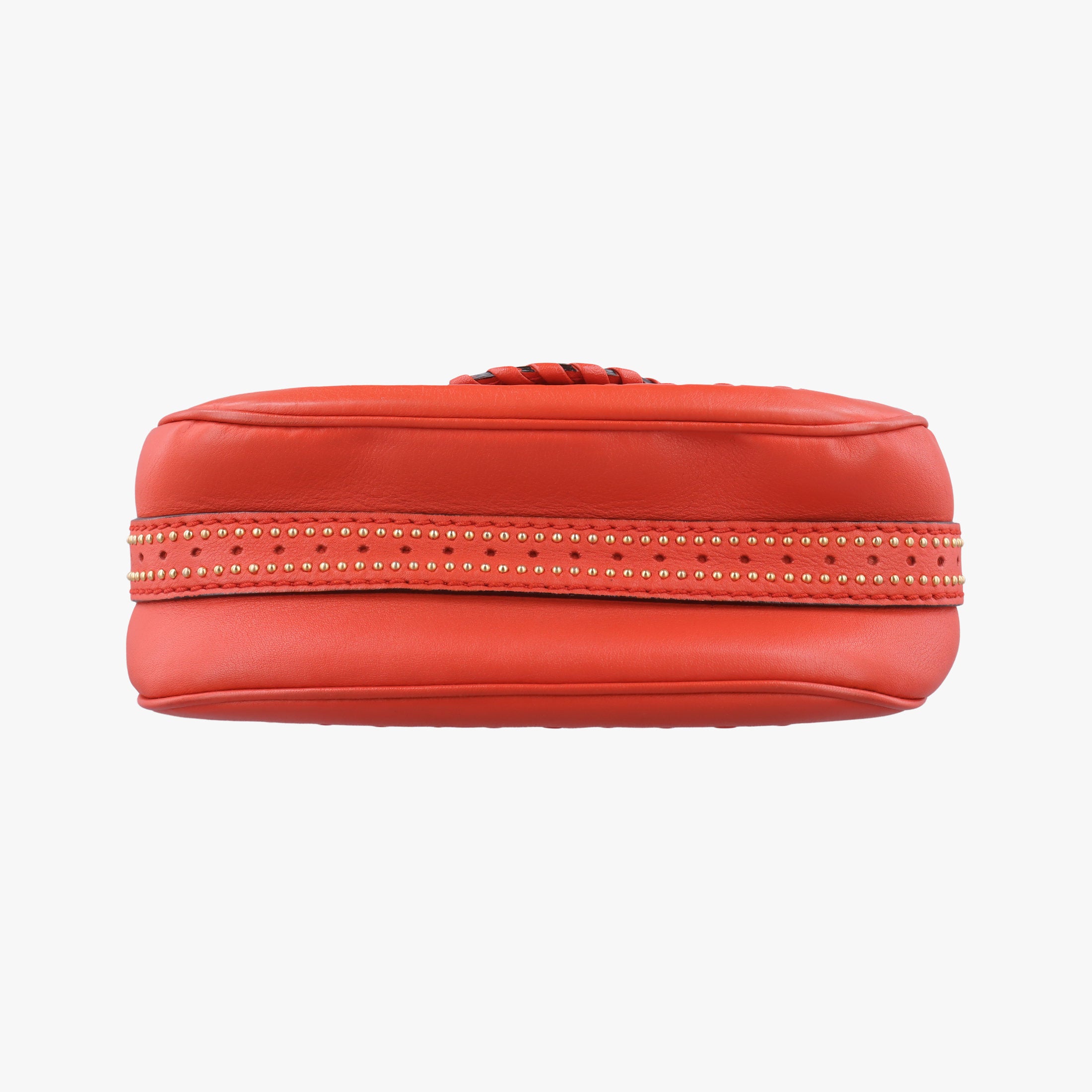Pre-owned Gucci Snaffle Bit Orange Leather 263956 shoulderbag | stylenewstar