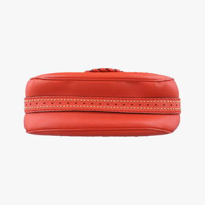 Pre-owned Gucci Snaffle Bit Orange Leather 263956 shoulderbag | stylenewstar
