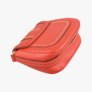 Pre-owned Gucci Snaffle Bit Orange Leather 263956 shoulderbag | stylenewstar