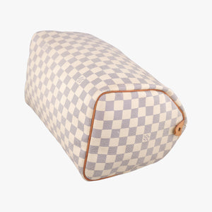Pre-owned Louis Vuitton Speedy 30 AZUR Damier Canvas N41533 handbag | stylenewstar