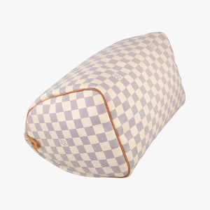 Pre-owned Louis Vuitton Speedy 30 AZUR Damier Canvas N41533 handbag | stylenewstar