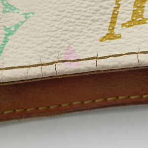 Vintage Louis Vuitton LODGE GM white Monogram Multicolor M40051 shoulderbag | stylenewstar