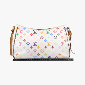 Vintage Louis Vuitton LODGE GM white Monogram Multicolor M40051 shoulderbag | stylenewstar
