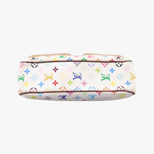 Vintage Louis Vuitton LODGE GM white Monogram Multicolor M40051 shoulderbag | stylenewstar