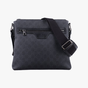 Vintage Gucci GG Supreme Black PVC coated canvas 322279 shoulderbag | stylenewstar