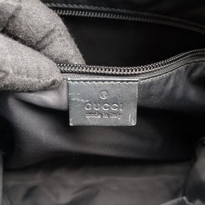 Vintage Gucci GG Supreme Black PVC coated canvas 322279 shoulderbag | stylenewstar
