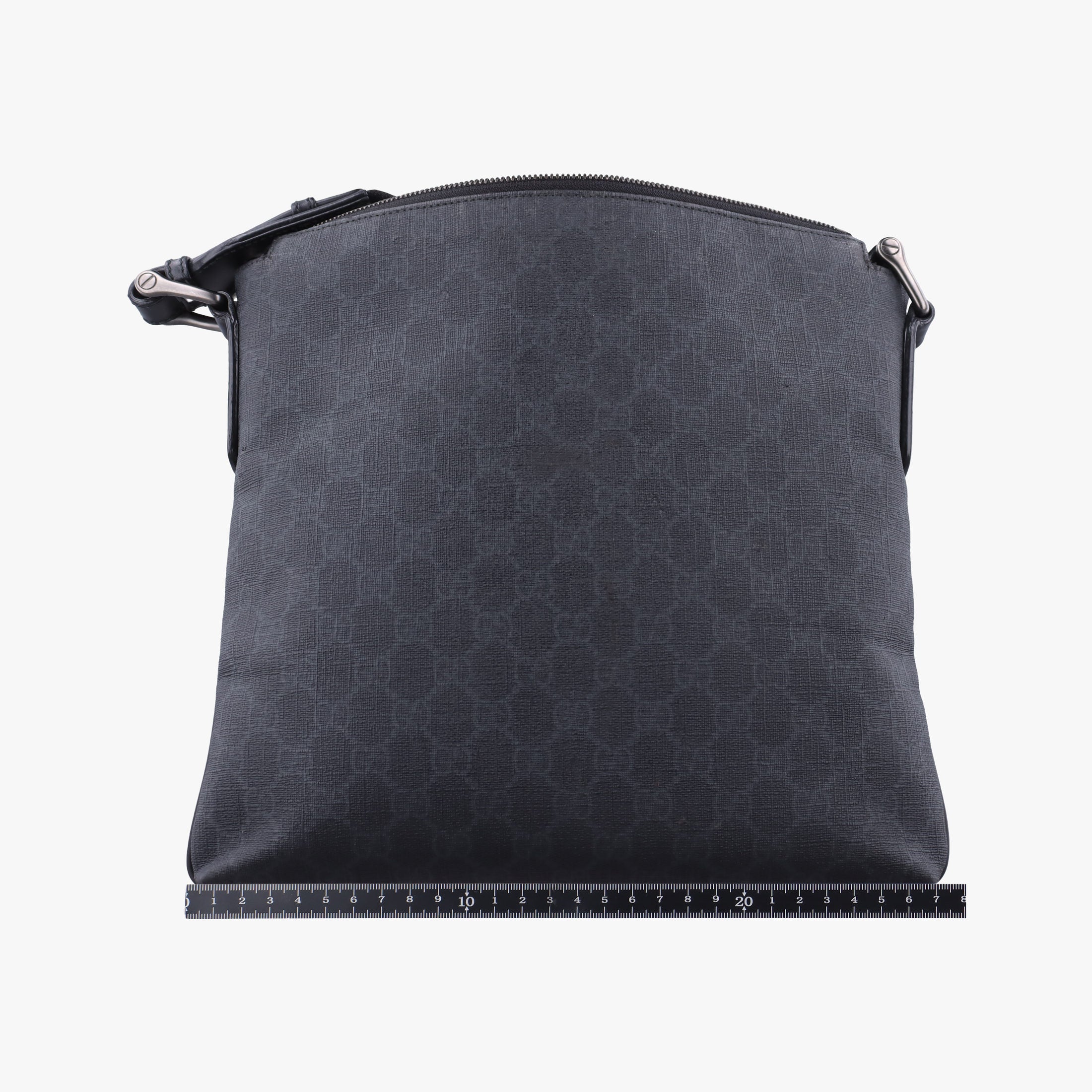 Vintage Gucci GG Supreme Black PVC coated canvas 322279 shoulderbag | stylenewstar