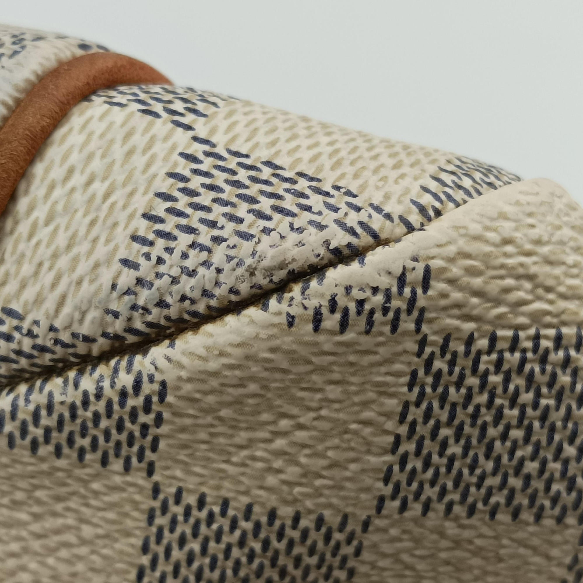 Pre-owned Louis Vuitton TOTALLY MM Azur Damier Canvas N51262 shoulderbag | stylenewstar