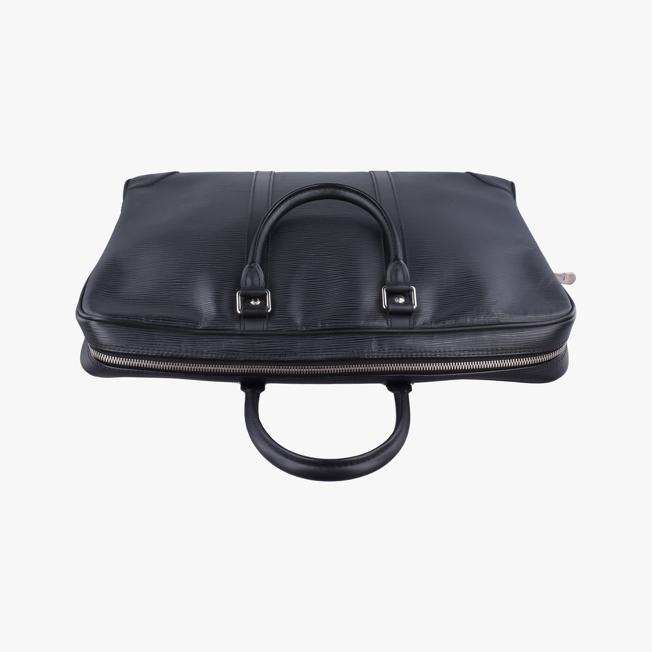 Pre-owned Louis Vuitton Porto Document Voyage Noir Epi M59162 handbag | stylenewstar