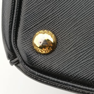 Pre-owned Prada Galleria Black SAFFIANO Leather BN2274 handbag | stylenewstar