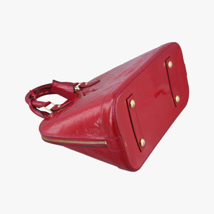 Vintage Louis Vuitton Alma PM pomme d'amour Vernis M90096 handbag | stylenewstar