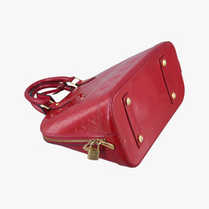 Vintage Louis Vuitton Alma PM pomme d'amour Vernis M90096 handbag | stylenewstar