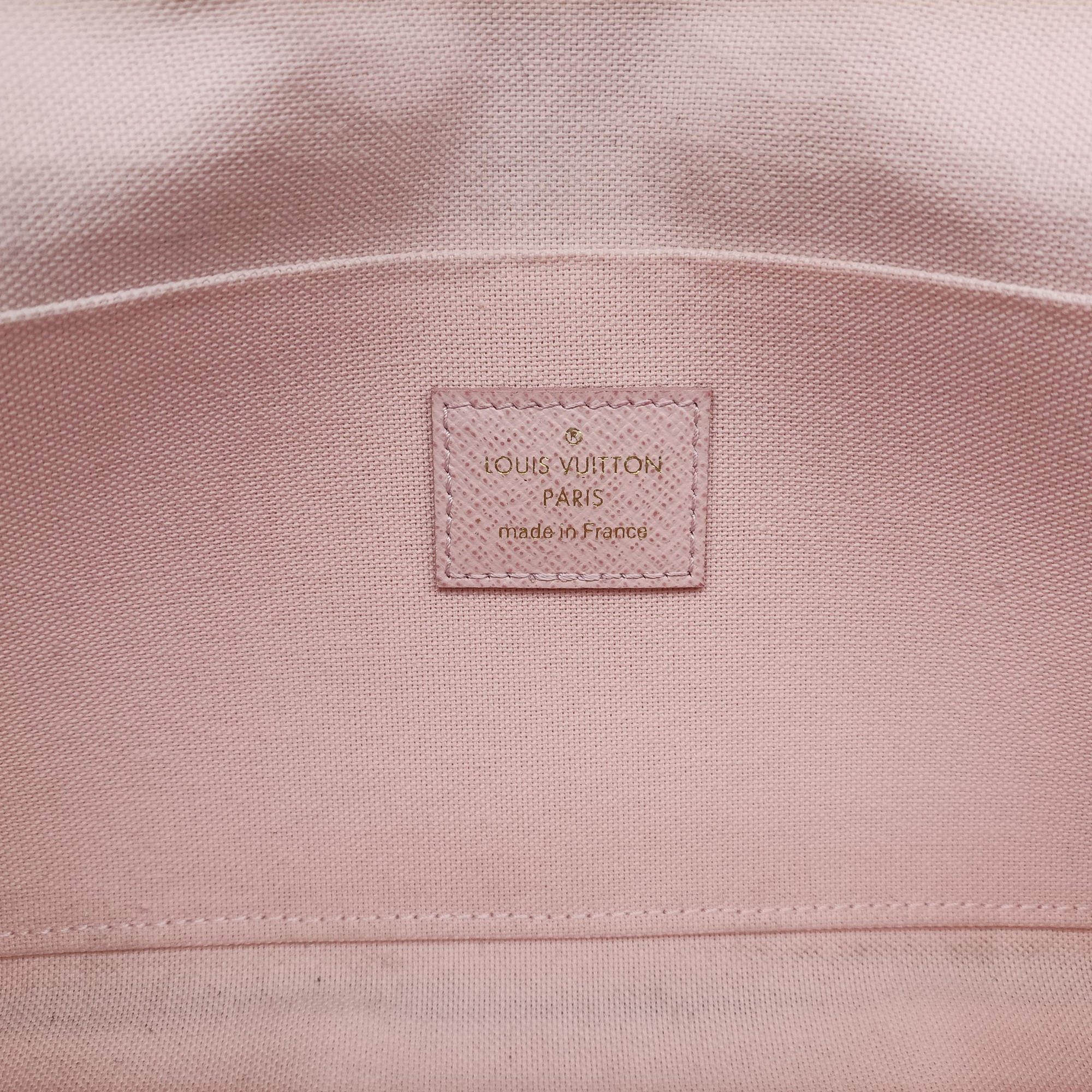 Pre-owned Louis Vuitton Pochette Felicie brown×pink Monogram Canvas M67248 shoulderbag | stylenewstar