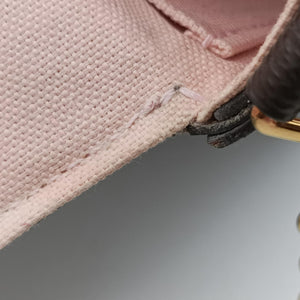 Pre-owned Louis Vuitton Pochette Felicie brown×pink Monogram Canvas M67248 shoulderbag | stylenewstar