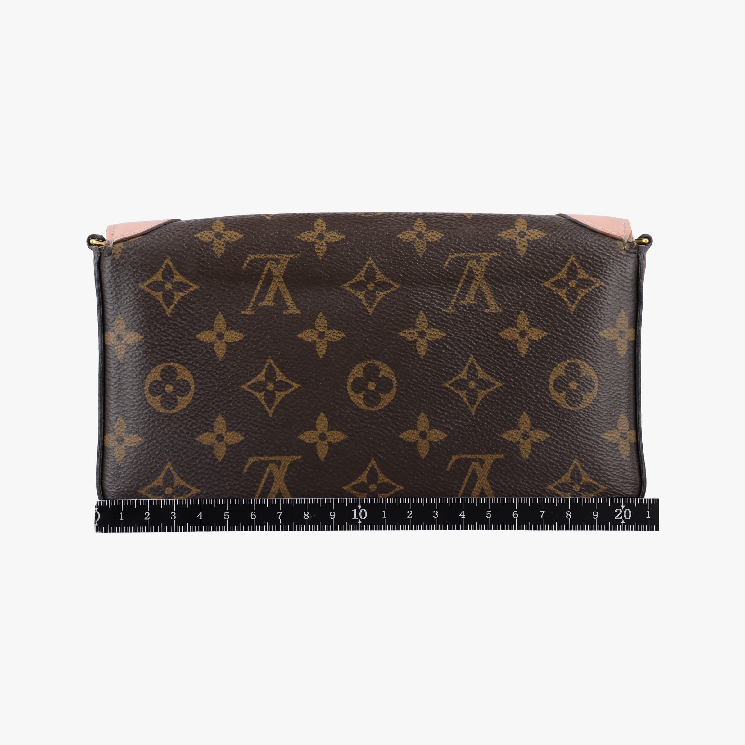 Pre-owned Louis Vuitton Pochette Felicie brown×pink Monogram Canvas M67248 shoulderbag | stylenewstar