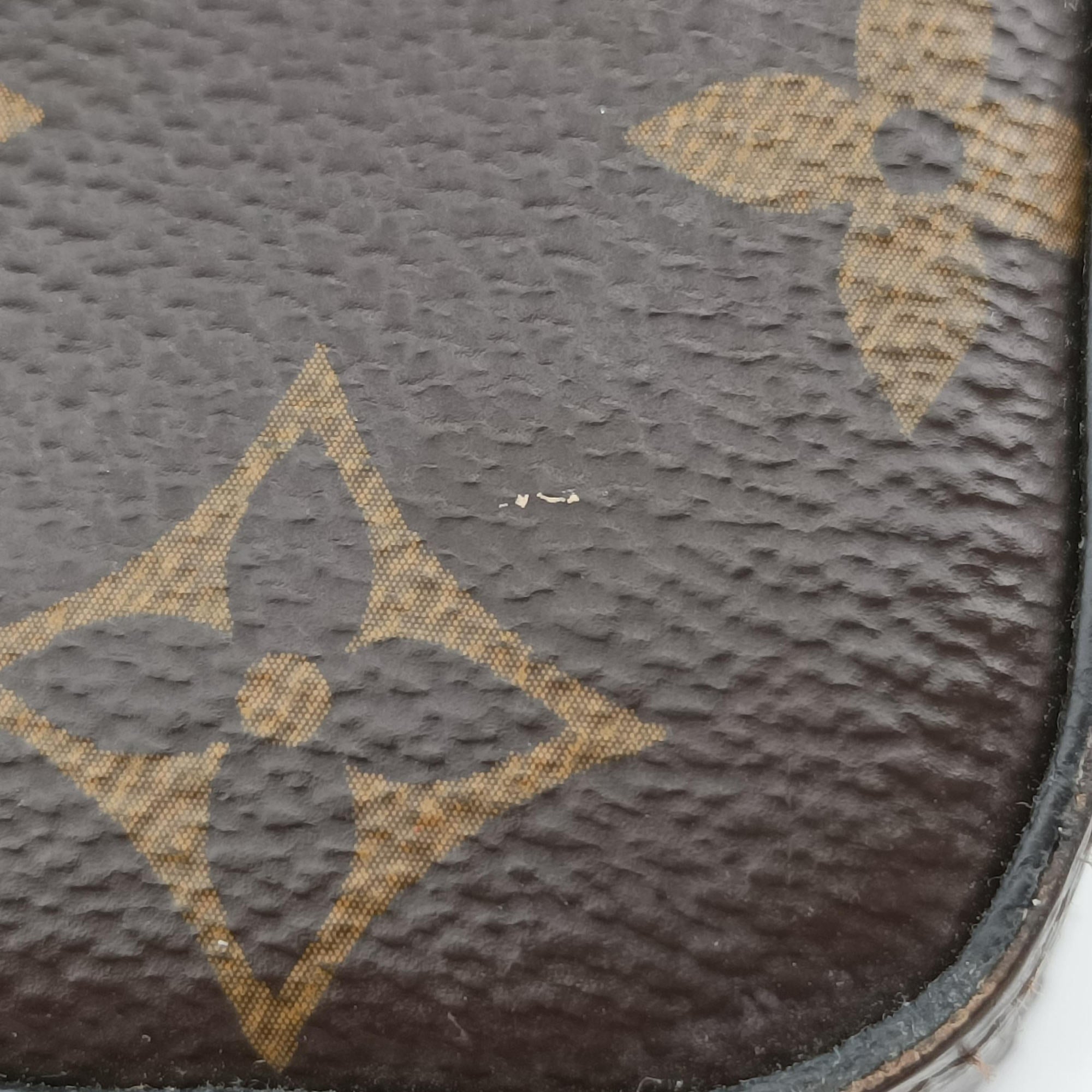 Pre-owned Louis Vuitton Pochette Felicie brown×pink Monogram Canvas M67248 shoulderbag | stylenewstar