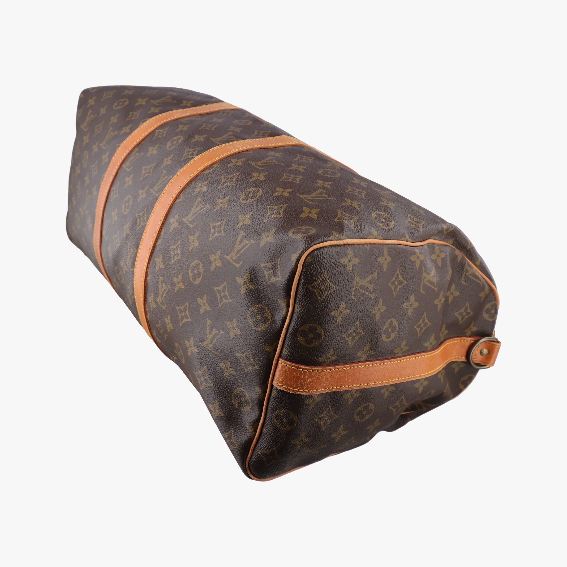 Pre-owned Louis Vuitton keepall 50 Brown Monogram canvas M41416 shoulderbag | stylenewstar