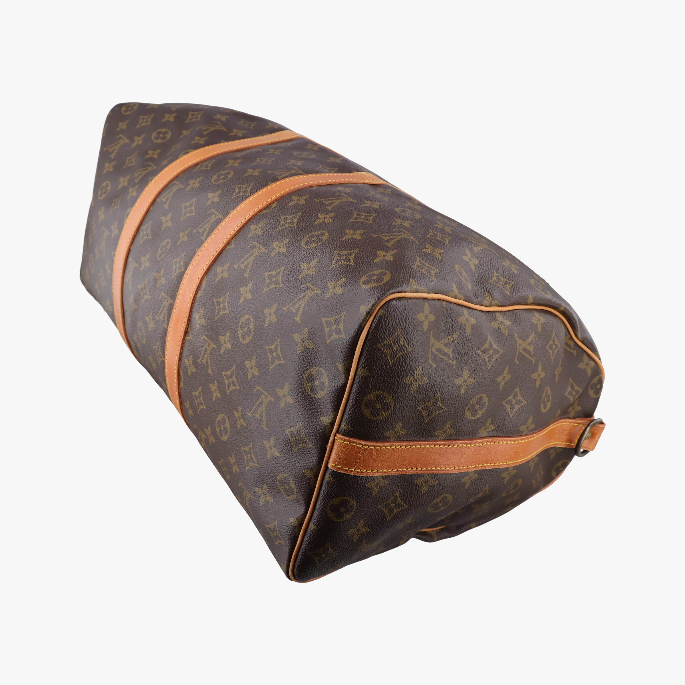 Pre-owned Louis Vuitton keepall 50 Brown Monogram canvas M41416 shoulderbag | stylenewstar