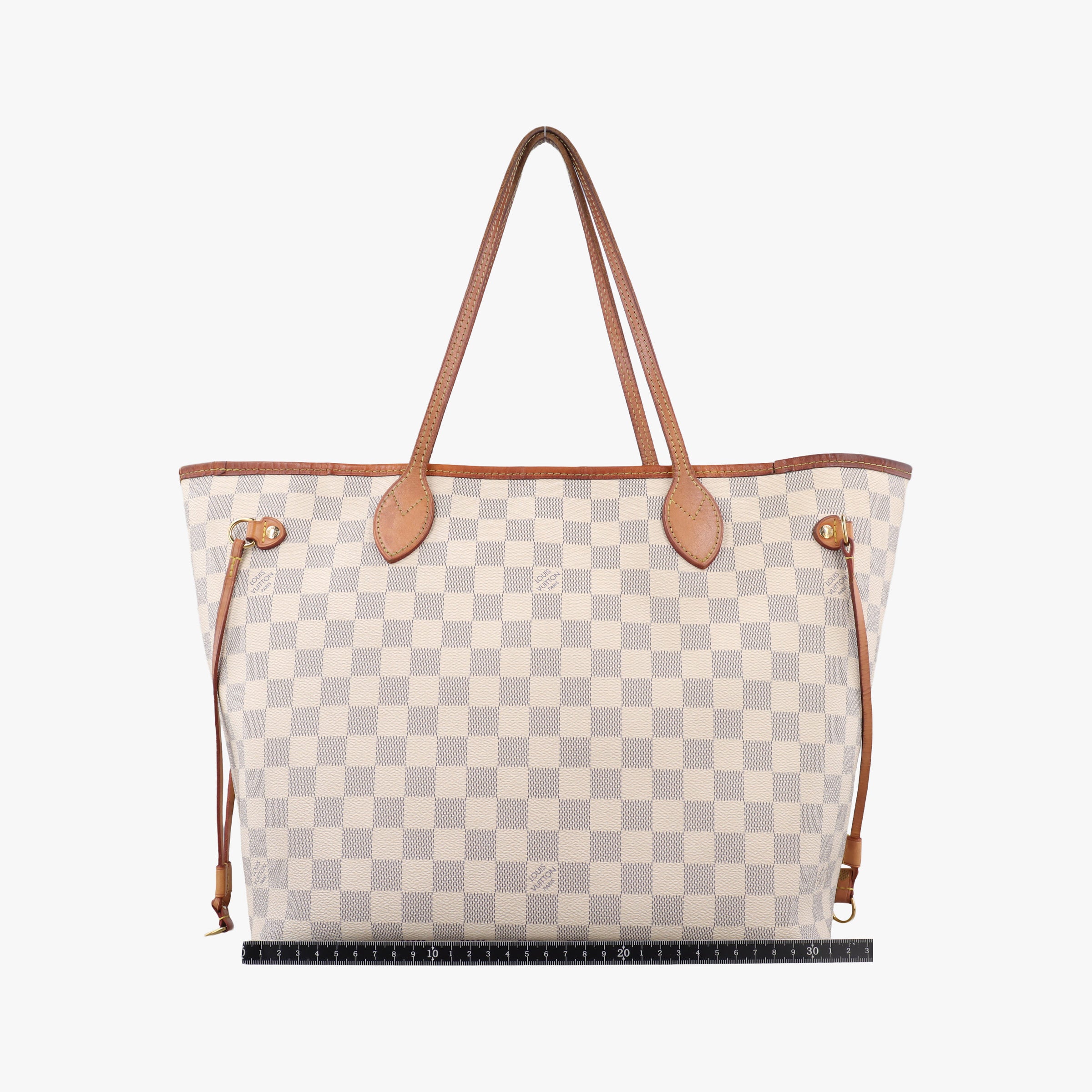 Vintage Louis Vuitton Neverfull MM Azur Damier Canvas N51107 shoulderbag | stylenewstar