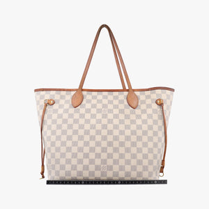 Vintage Louis Vuitton Neverfull MM Azur Damier Canvas N51107 shoulderbag | stylenewstar
