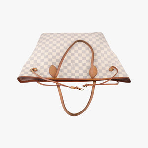 Vintage Louis Vuitton Neverfull MM Azur Damier Canvas N51107 shoulderbag | stylenewstar