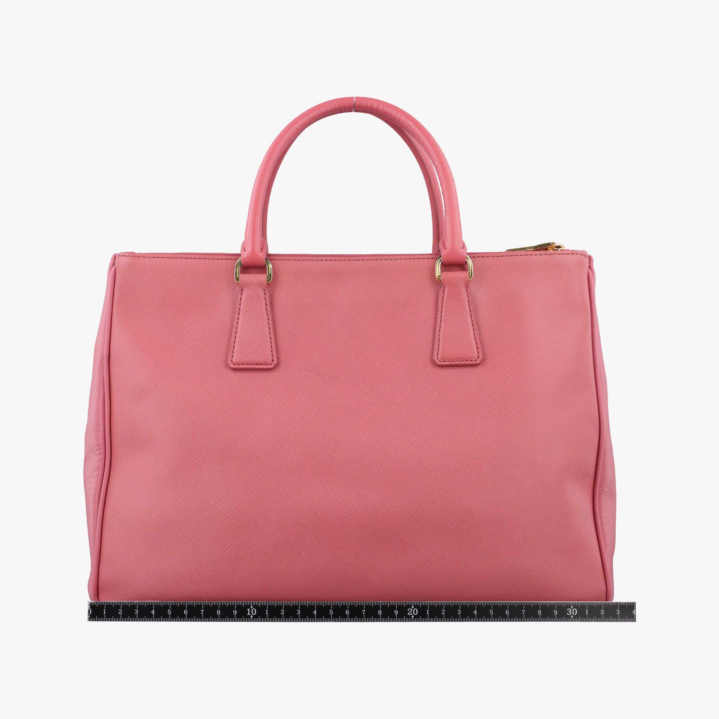 Pre-owned Prada Galleria Pink SAFFIANO Leather BN1874 shoulderbag | stylenewstar