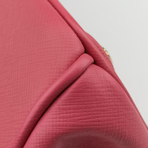 Pre-owned Prada Galleria Pink SAFFIANO Leather BN1874 shoulderbag | stylenewstar