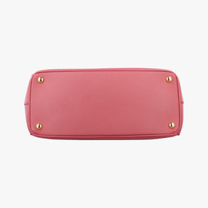 Pre-owned Prada Galleria Pink SAFFIANO Leather BN1874 shoulderbag | stylenewstar