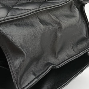 Pre-owned Chanel 2.55 Matelasse Black lambskin A65613 shoulderbag | stylenewstar