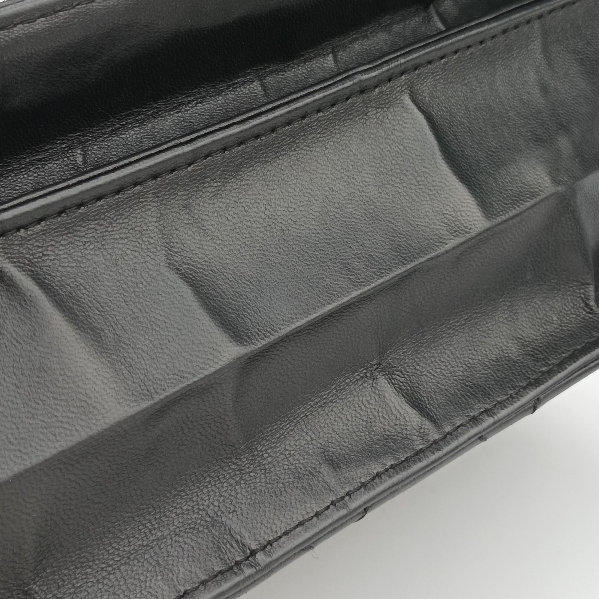 Pre-owned Chanel 2.55 Matelasse Black lambskin A65613 shoulderbag | stylenewstar