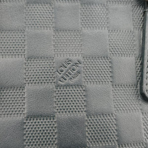 Vintage Louis Vuitton Porte Documents Jour navy Damier Infini N48224 handbag | stylenewstar