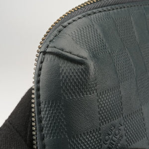 Vintage Louis Vuitton Porte Documents Jour navy Damier Infini N48224 handbag | stylenewstar