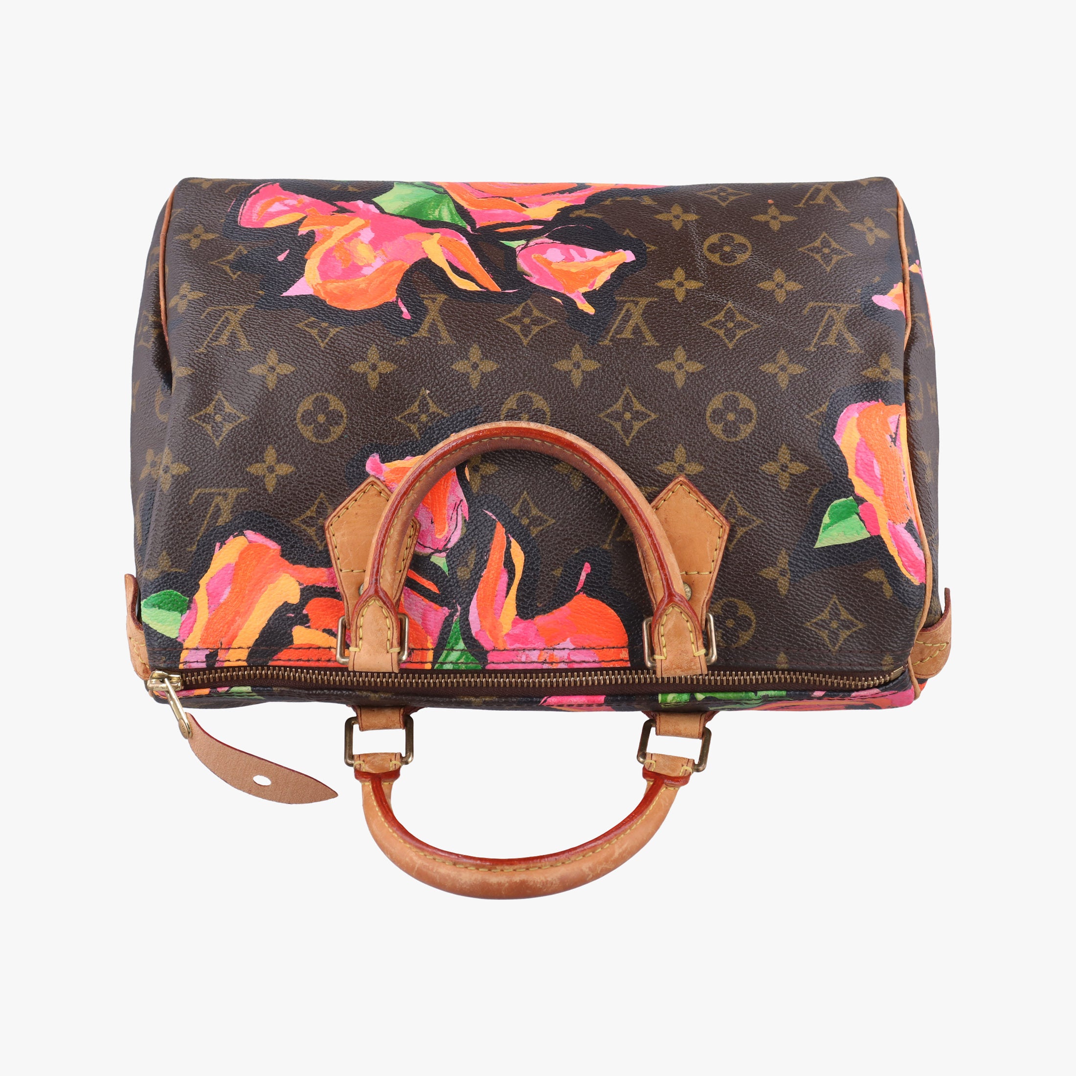 Pre-owned Louis Vuitton SPEEDY 30 brown×multi Monogram Canvas M48610 handbag | stylenewstar