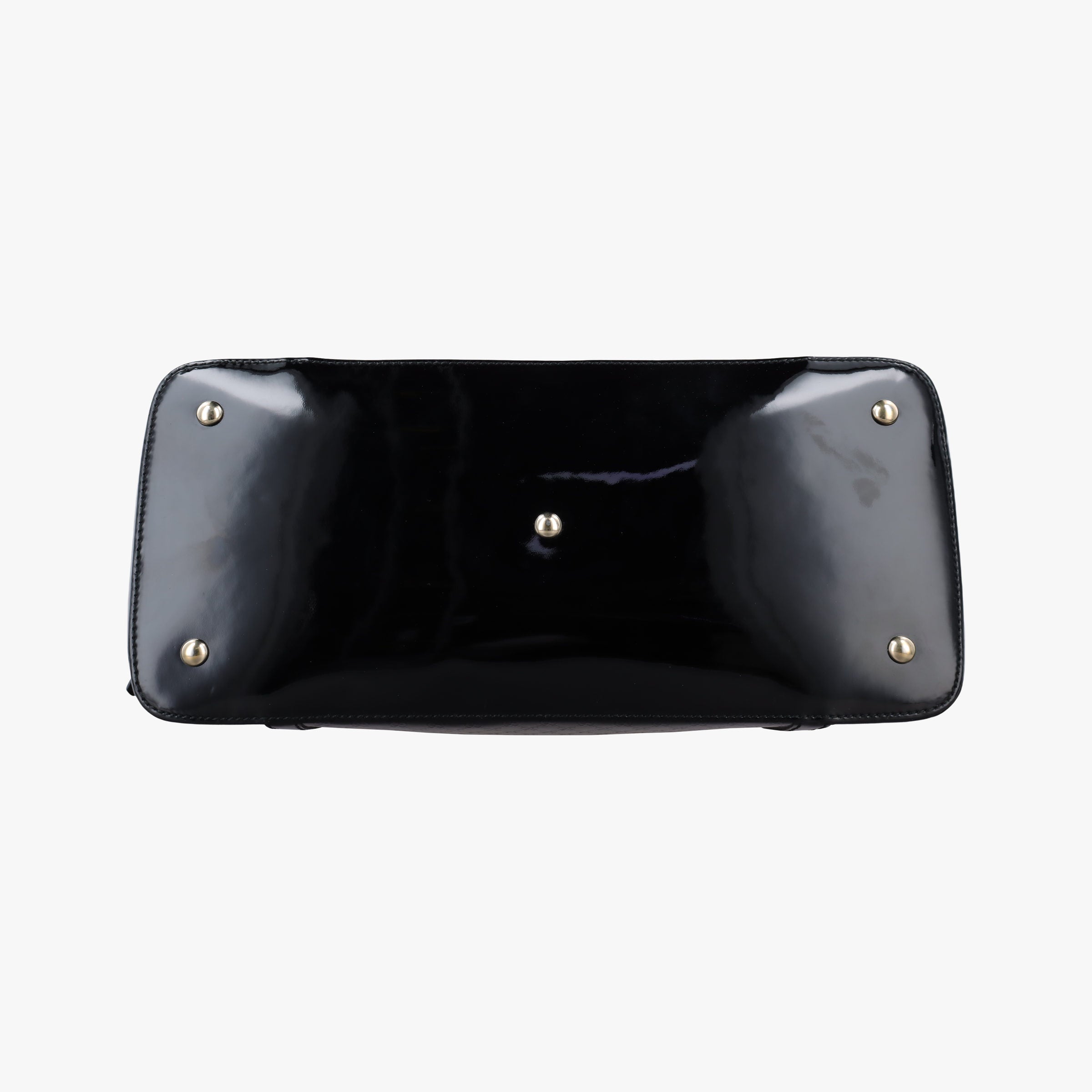 Vintage Gucci Microguccissima Black Patent 309614 shoulderbag | stylenewstar
