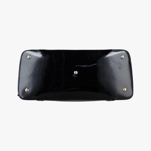 Vintage Gucci Microguccissima Black Patent 309614 shoulderbag | stylenewstar