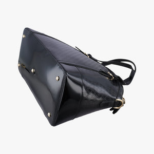 Vintage Gucci Microguccissima Black Patent 309614 shoulderbag | stylenewstar