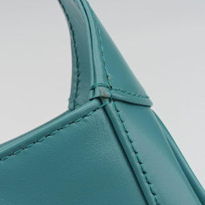 Pre-owned Gucci JACKIE 1961 Blue Leather 637091 shoulderbag | stylenewstar