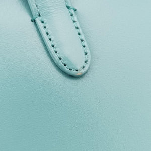 Pre-owned Gucci JACKIE 1961 Blue Leather 637091 shoulderbag | stylenewstar
