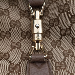 Vintage Gucci New Jackie Brown canvas×leather 246907 shoulderbag | stylenewstar