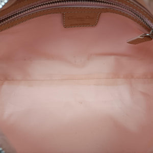 Vintage Christian Dior Trotter Romantique Beige x Pink x Brown PVC Coated canvas x leather  shoulderbag | stylenewstar