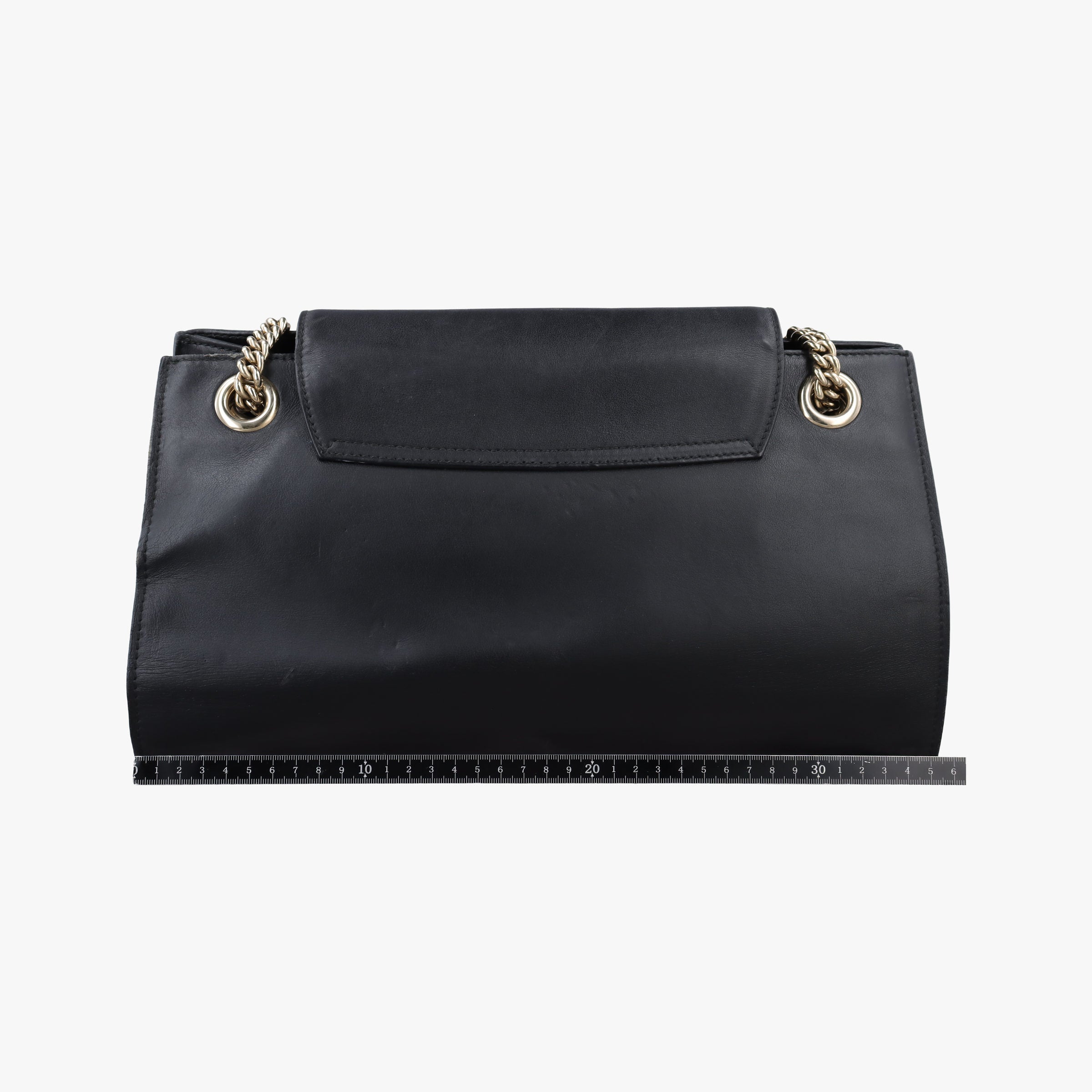 Pre-owned Gucci Emily Black Leather 295403 shoulderbag | stylenewstar