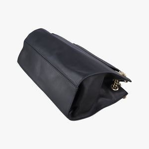 Pre-owned Gucci Emily Black Leather 295403 shoulderbag | stylenewstar