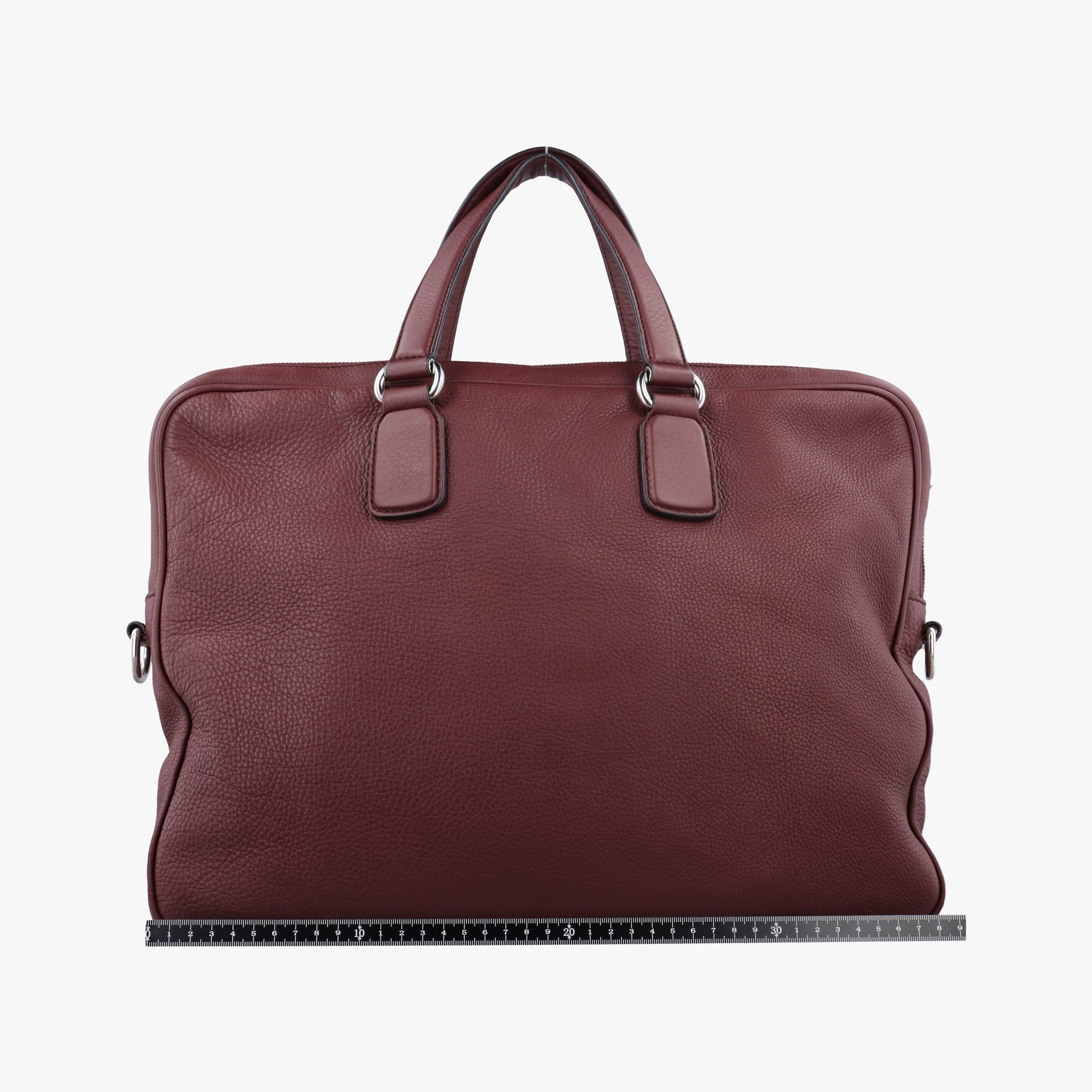 Pre-owned Gucci Interlocking G Soho business Burgundy Leather 322057 handbag | stylenewstar
