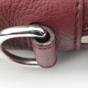Pre-owned Gucci Interlocking G Soho business Burgundy Leather 322057 handbag | stylenewstar