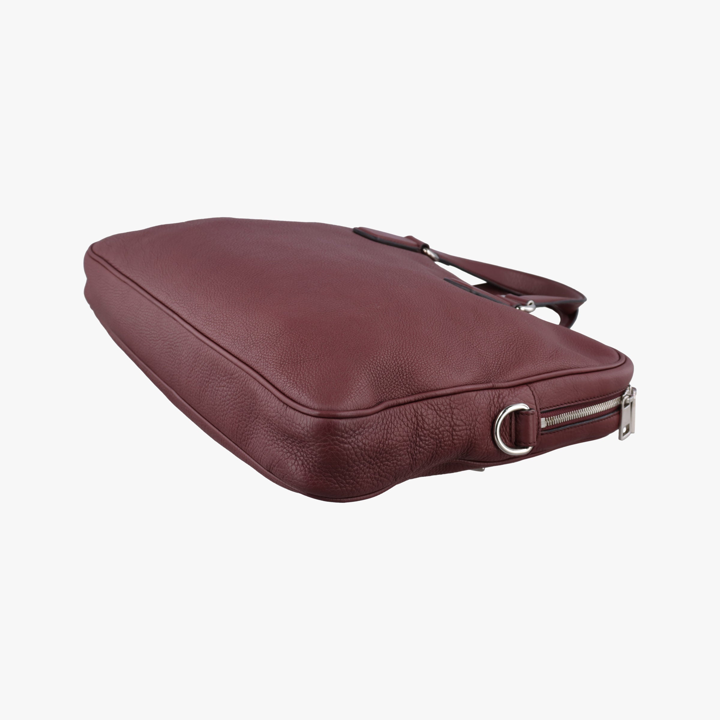 Pre-owned Gucci Interlocking G Soho business Burgundy Leather 322057 handbag | stylenewstar