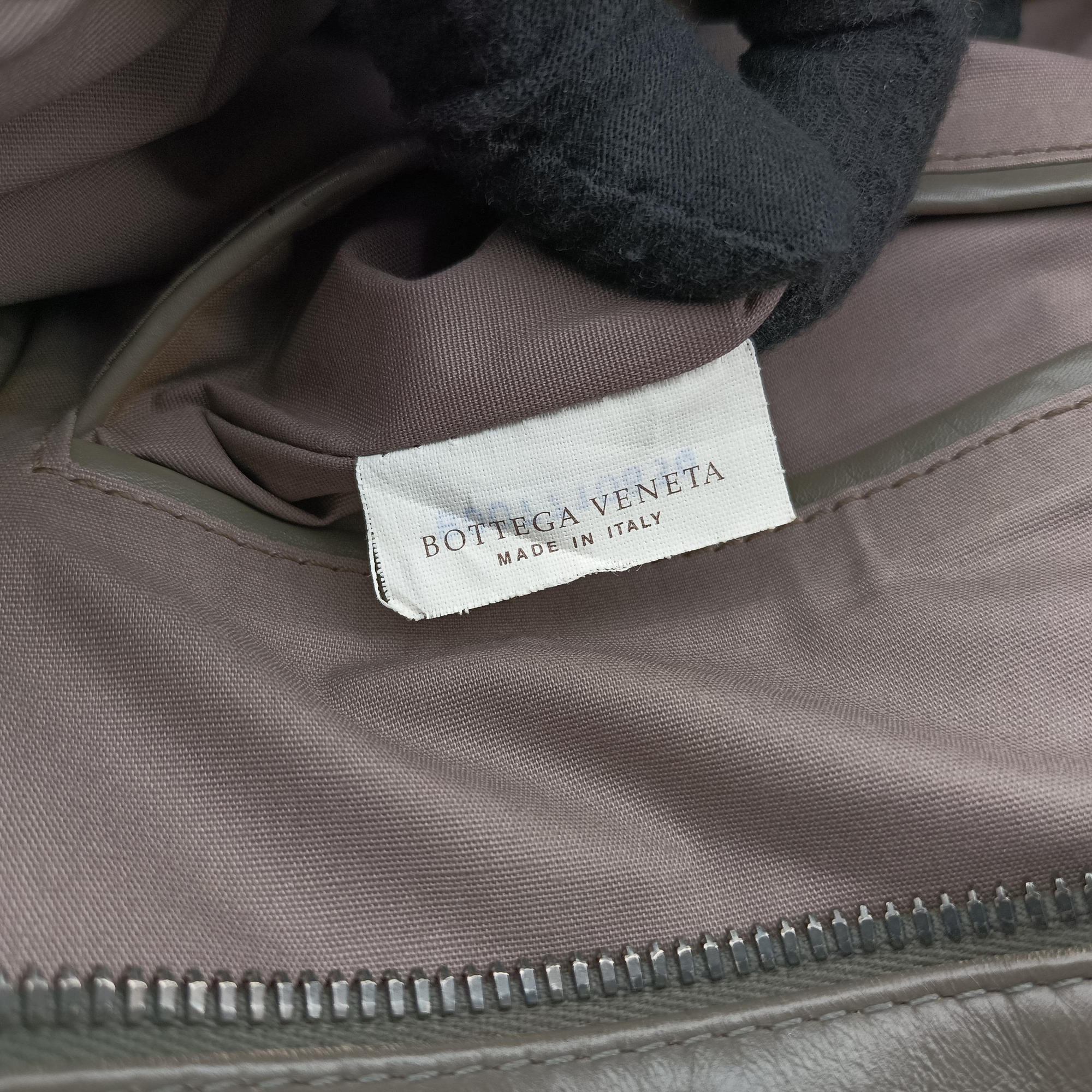 Pre-owned Bottega Veneta Intrecciato Grey lambskin  handbag | stylenewstar