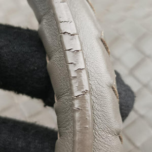 Pre-owned Bottega Veneta Intrecciato Grey lambskin  handbag | stylenewstar