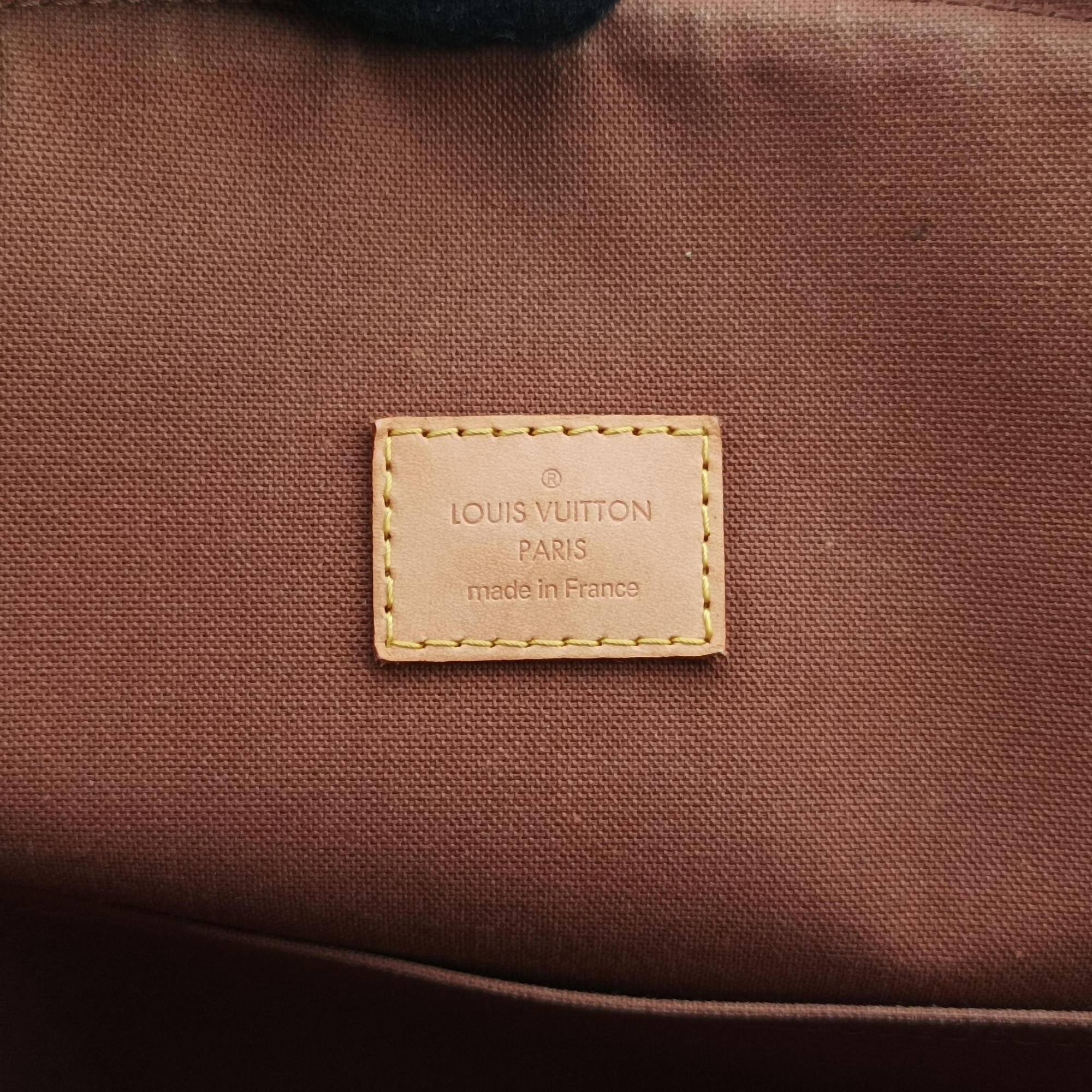 Pre-owned Louis Vuitton Lockit Horizontal Brown Monogram Canvas M40104 handbag | stylenewstar