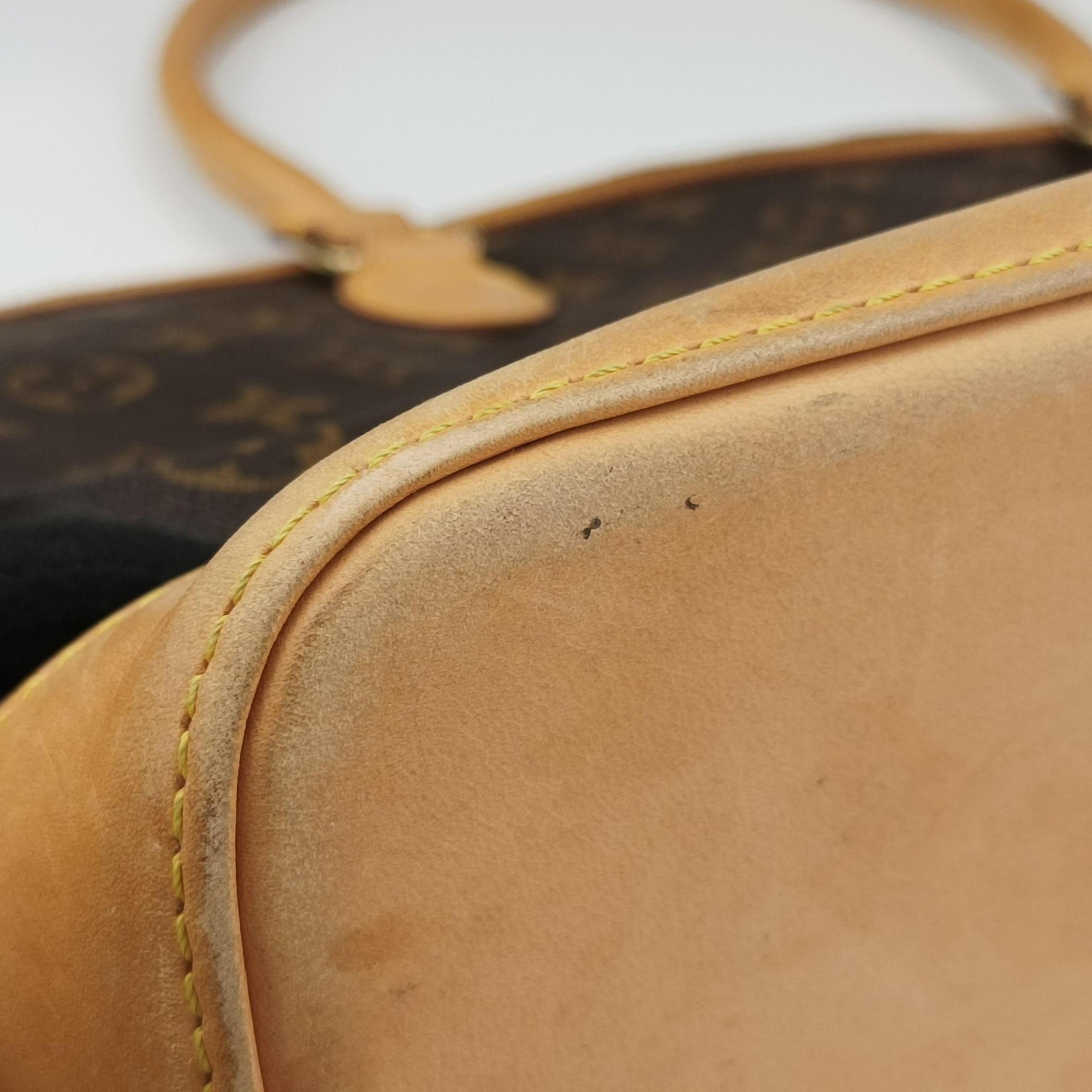 Pre-owned Louis Vuitton Lockit Horizontal Brown Monogram Canvas M40104 handbag | stylenewstar