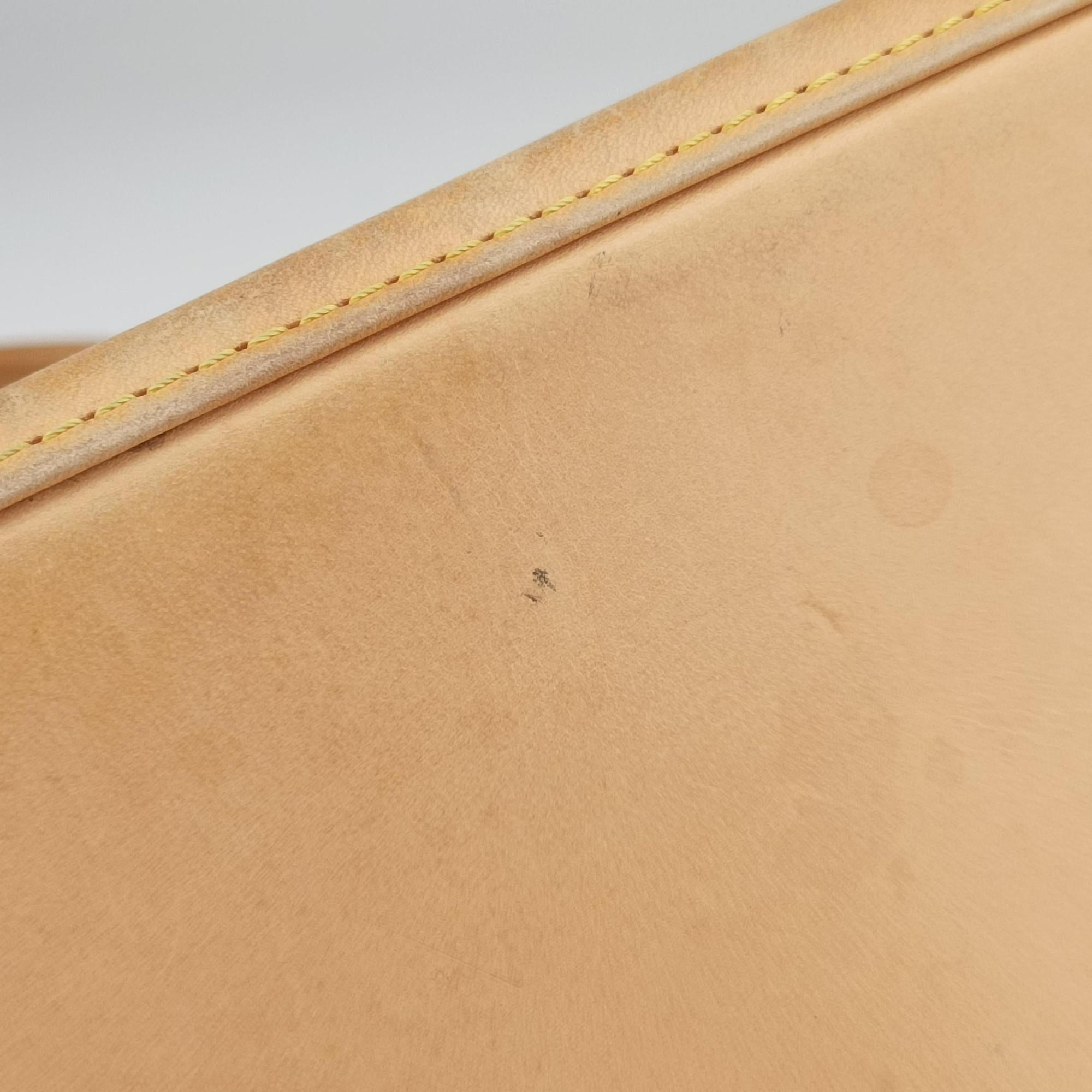 Pre-owned Louis Vuitton Lockit Horizontal Brown Monogram Canvas M40104 handbag | stylenewstar
